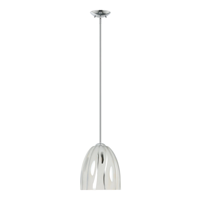 Varaluz - 1070P01CH - One Light Pendant - Chroman Empire - Chrome