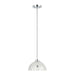 Varaluz - 1070P01MCH - One Light Pendant - Chroman Empire - Chrome