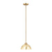 Varaluz - 1070P01MSG - One Light Pendant - Chroman Empire - Satin Gold