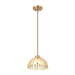 Varaluz - 1070P01MSG - One Light Pendant - Chroman Empire - Satin Gold