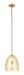 Varaluz - 1070P01SG - One Light Pendant - Chroman Empire - Satin Gold