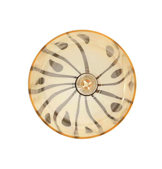 Varaluz - 1070P01SG - One Light Pendant - Chroman Empire - Satin Gold