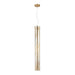 Varaluz - 1070P04SG - Four Light Pendant - Chroman Empire - Satin Gold