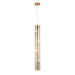 Varaluz - 1070P04SG - Four Light Pendant - Chroman Empire - Satin Gold