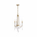 Varaluz - 270C03BK - Three Light Chandelier - Barcelona - Brass Kisser