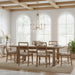Varaluz - 270C06BK - Six Light Chandelier - Barcelona - Brass Kisser