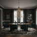 Varaluz - 270C12BK - 12 Light Chandelier - Barcelona - Brass Kisser