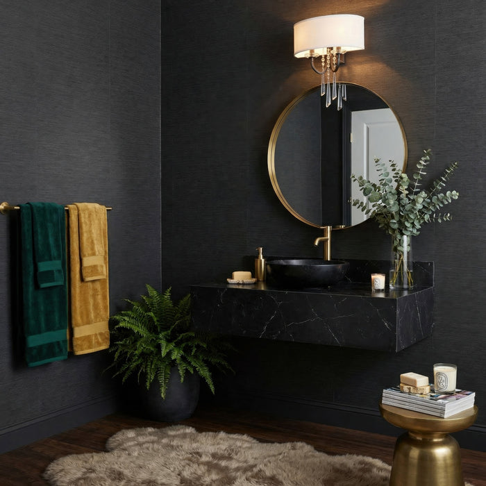 Varaluz - 270K02OX - Two Light Wall Sconce - Barcelona - Black