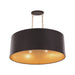 Varaluz - 323N06DBFG - Six Light Pendant - Cannery - Dark Bronze / French Gold