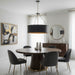 Varaluz - 323P05DBFG - Five Light Pendant - Cannery - Dark Bronze / French Gold