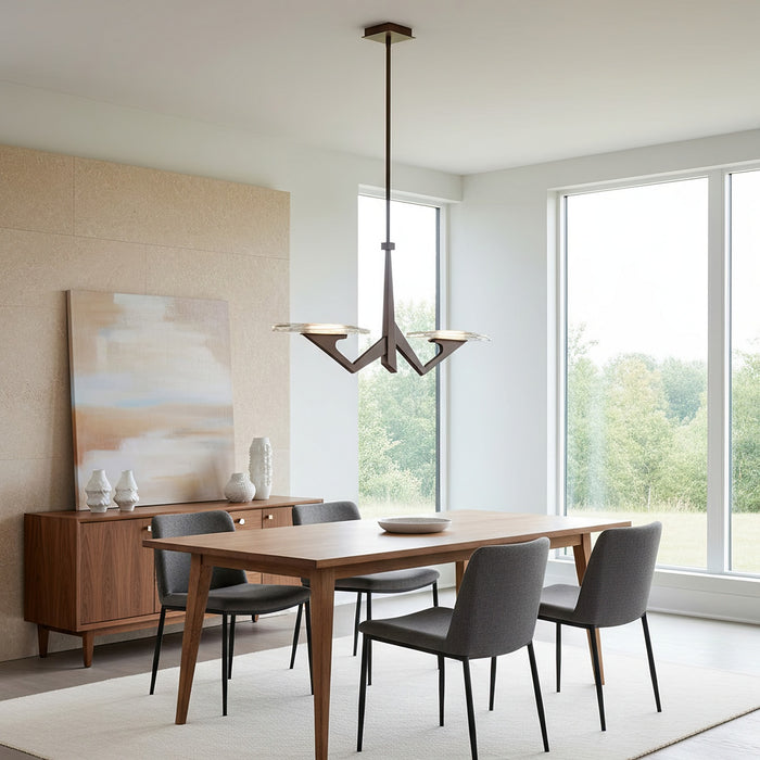 Varaluz - 530N02BG - LED Pendant - Down the Wrong Path - Brontourage