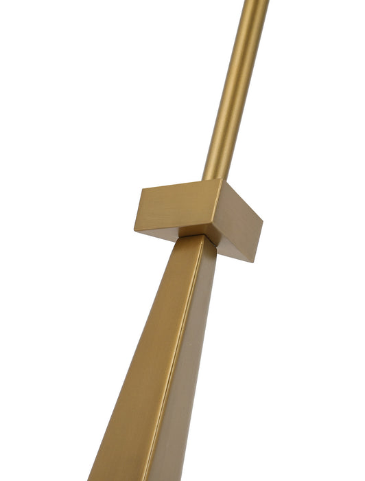 Varaluz - 530P03BK - LED Pendant - Down the Wrong Path - Brass Kisser