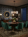Varaluz - 555P06DB - Six Light Pendant - Oval Office - Ironclad