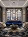 Varaluz - 555P06DB - Six Light Pendant - Oval Office - Ironclad