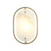Varaluz - 556W01BK - One Light Wall Sconce - Panelist - Brass Kisser