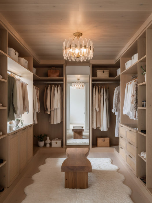 Varaluz - 557S04HG - Four Light Semi-Flush Mount - Aurora - Havana Gold