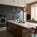 Varaluz - 559P01DBFG - One Light Pendant - Construct - Dark Bronze / French Gold