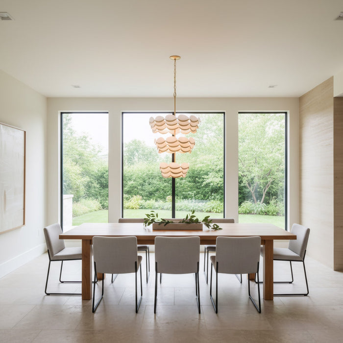 Varaluz - 561P11FG - 11 Light Pendant - High Tide - French Gold