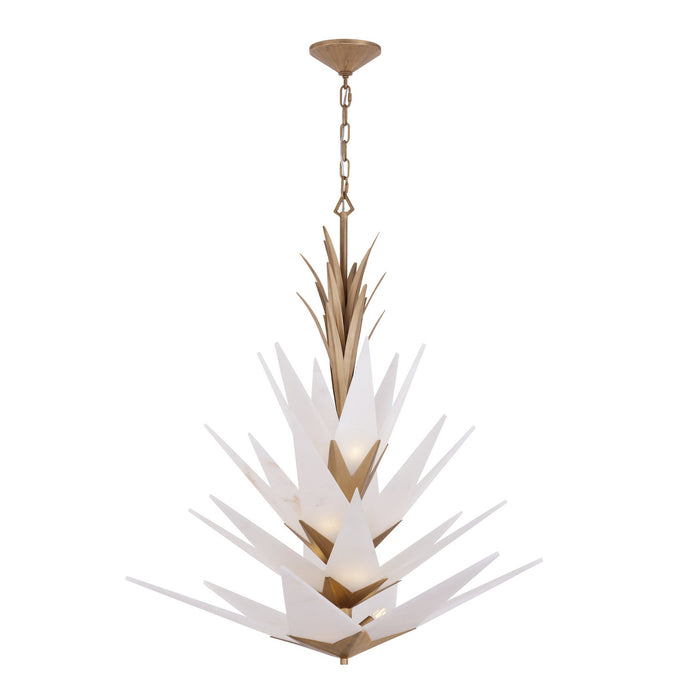 Varaluz - 562P12HG - 12 Light Pendant - Mojave - Havana Gold