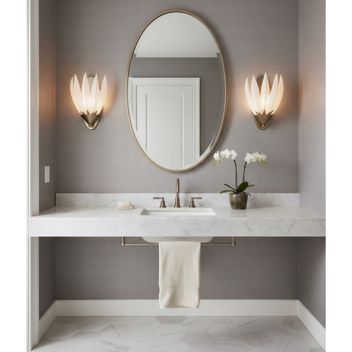 Varaluz - 563W01GD - One Light Wall Sconce - Zanara - Gold Dust