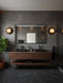 Varaluz - 567W01DBFG - One Light Wall or Flush Mount - Botanic Panic - Dark Bronze / French Gold