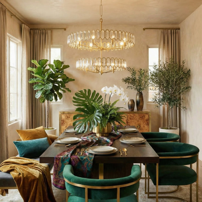 Varaluz - 572P13BK - 13 Light Pendant - Drama Club - Brass Kisser