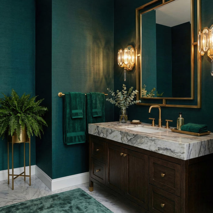 Varaluz - 572W01BK - One Light Wall Sconce - Drama Club - Brass Kisser