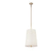 Varaluz - 576F04BG - Six Light Pendant - Rockford - Brontourage/Travartine