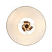 Varaluz - 576S03BG - Three Light Semi-Flush Mount - Rockford - Brontourage/Travartine