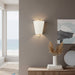 Varaluz - 576W01BG - One Light Wall Sconce - Rockford - Brontourage/Travartine