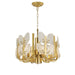 Varaluz - 577C06SB - Six Light Chandelier - Brass Tax - Satin Brass