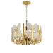 Varaluz - 577C06SB - Six Light Chandelier - Brass Tax - Satin Brass