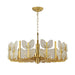 Varaluz - 577C11SB - 11 Light Chandelier - Brass Tax - Satin Brass
