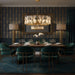 Varaluz - 577C11SB - 11 Light Chandelier - Brass Tax - Satin Brass