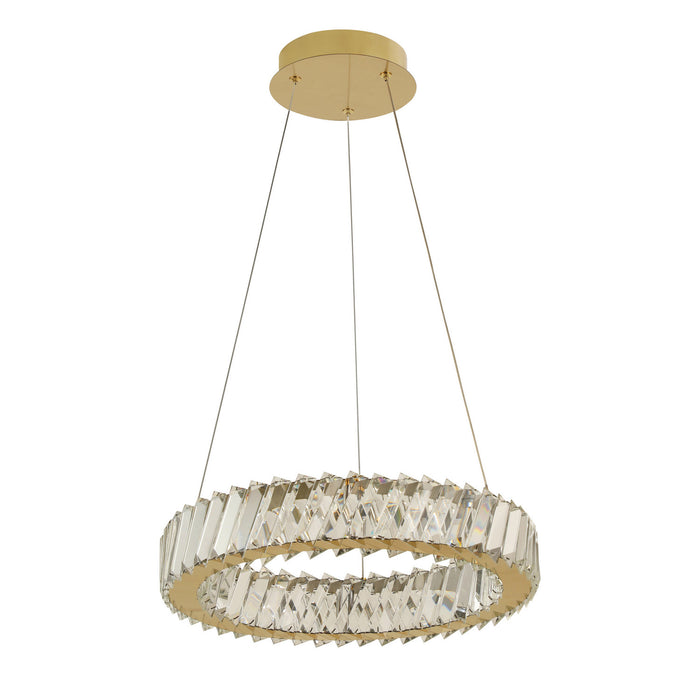 Varaluz - 578C16SG - LED Pendant - Golden Ratio - Satin Gold