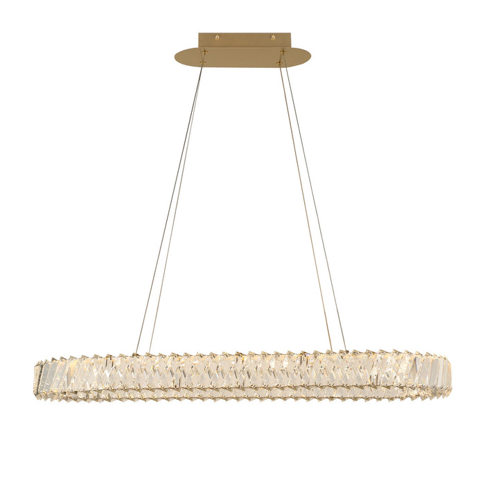 Varaluz - 578N33SG - LED Pendant - Golden Ratio - Satin Gold