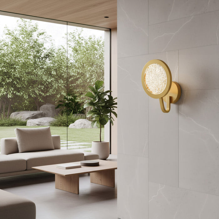 Varaluz - 579W01SB - LED Wall Sconce - Sherlock - Satin Brass