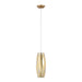 Varaluz - AC1070SG - One Light Pendant - Chroman Empire - Satin Gold