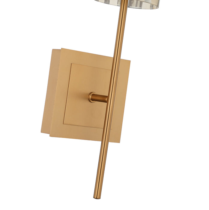 Varaluz - AC1071SG - One Light Wall Sconce - Chroman Empire - Satin Gold