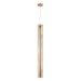Varaluz - AC1072SG - Five Light Pendant - Chroman Empire - Satin Gold