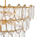 Fredrick Ramond - FR32604DA - LED Chandelier - Amira - Distressed Brass