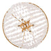 Fredrick Ramond - FR41591DA - LED Semi-Flush Mount - Myra - Distressed Brass