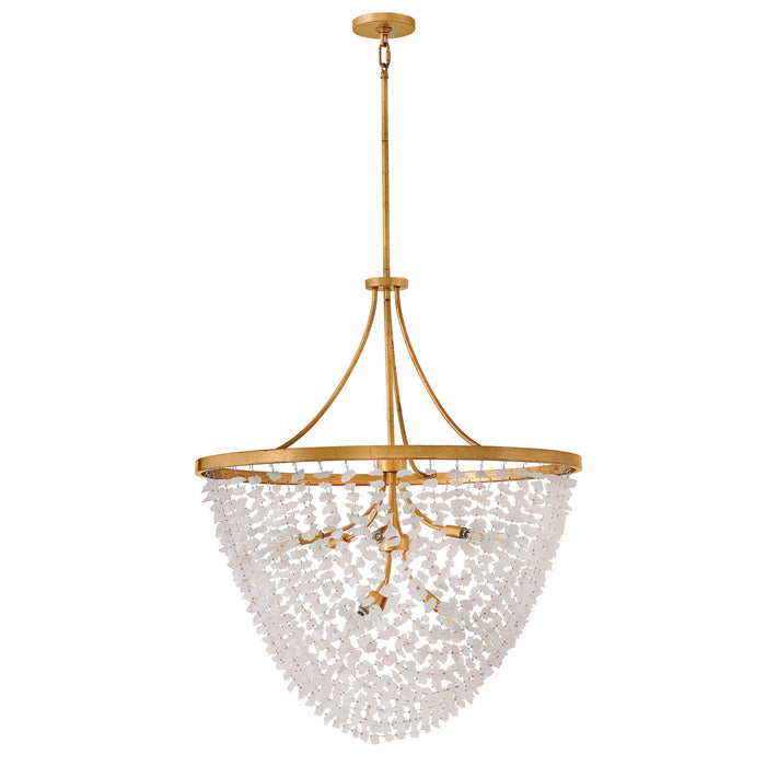 Fredrick Ramond - FR41595DA - LED Chandelier - Myra - Distressed Brass