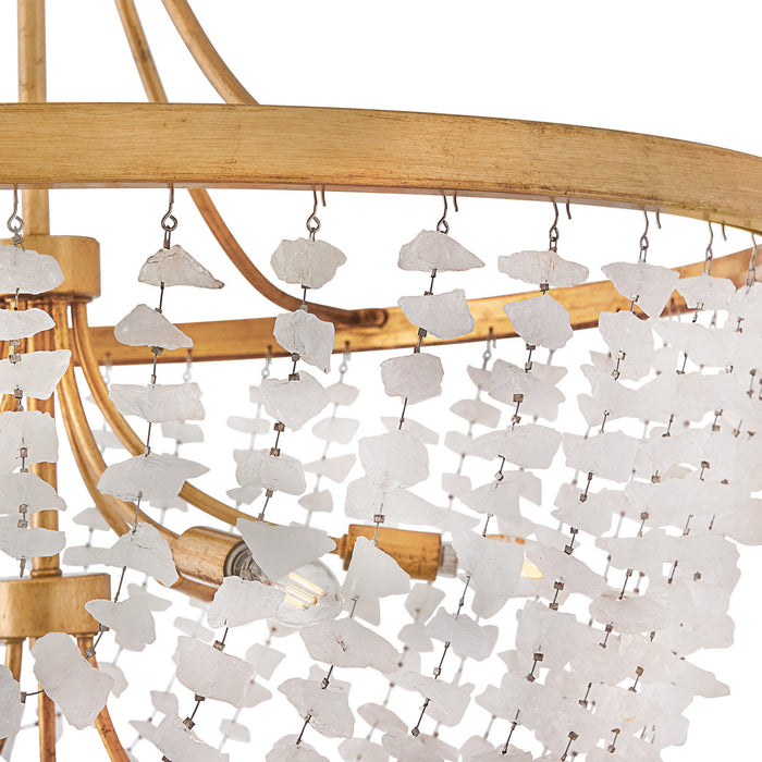 Fredrick Ramond - FR41595DA - LED Chandelier - Myra - Distressed Brass