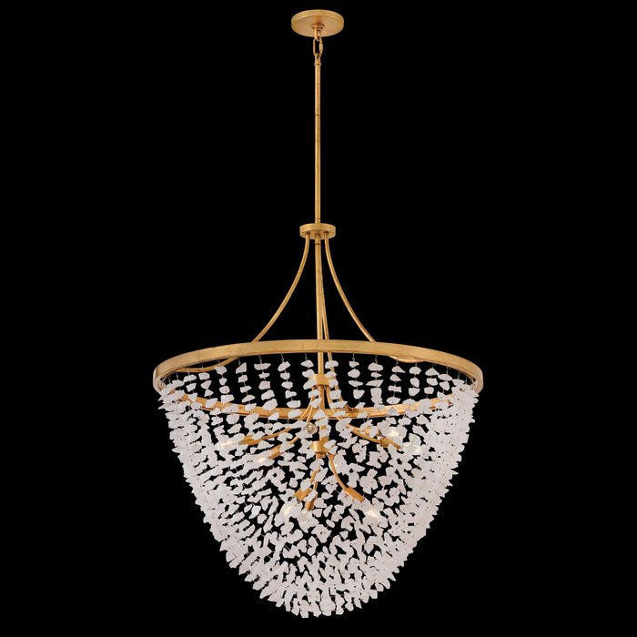 Fredrick Ramond - FR41595DA - LED Chandelier - Myra - Distressed Brass