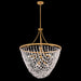 Fredrick Ramond - FR41595DA - LED Chandelier - Myra - Distressed Brass