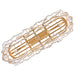 Fredrick Ramond - FR32605DA - LED Linear Pendant - Amira - Distressed Brass