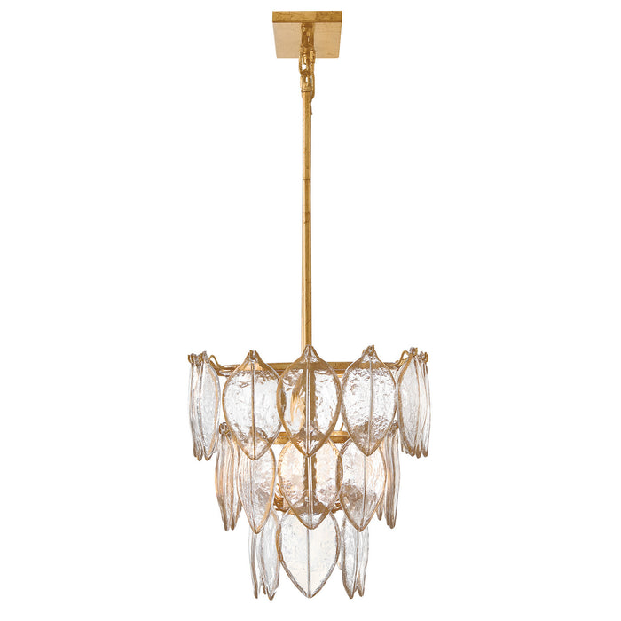 Fredrick Ramond - FR32605DA - LED Linear Pendant - Amira - Distressed Brass