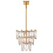 Fredrick Ramond - FR32605DA - LED Linear Pendant - Amira - Distressed Brass