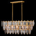 Fredrick Ramond - FR32605DA - LED Linear Pendant - Amira - Distressed Brass